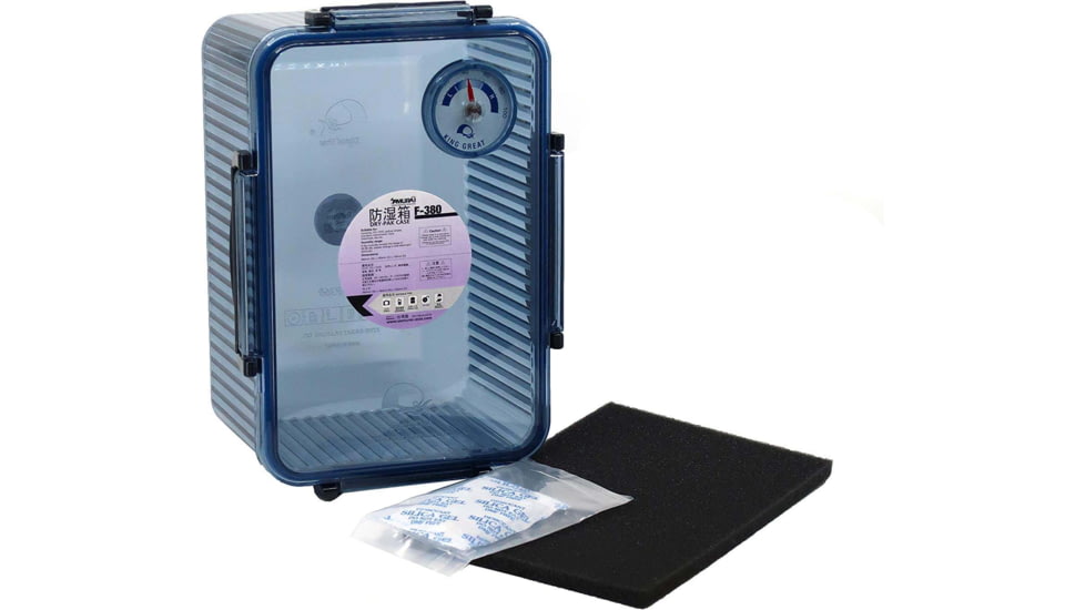 SAMURAI Samurai 380 Humidity Controlled Storage Dry Box, Blue, Blue, SAM380B