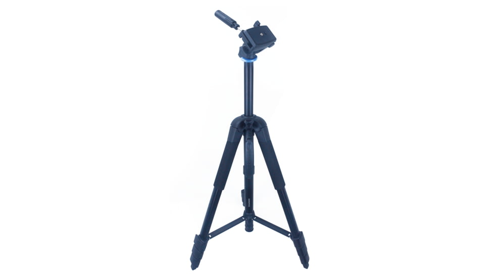 EDEMO SAMURAI Traveller Outdoor 9000 w/ Pan/Tilt Head Tripod, Black, TVM9000, EDEMO1