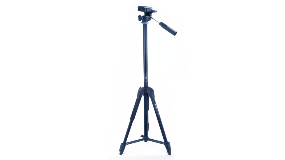 EDEMO SAMURAI Traveller Outdoor 9000 w/ Pan/Tilt Head Tripod, Black, TVM9000, EDEMO1