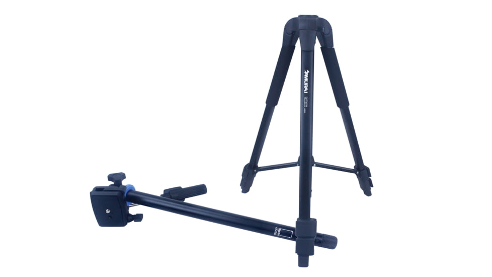 EDEMO SAMURAI Traveller Outdoor 9000 w/ Pan/Tilt Head Tripod, Black, TVM9000, EDEMO1