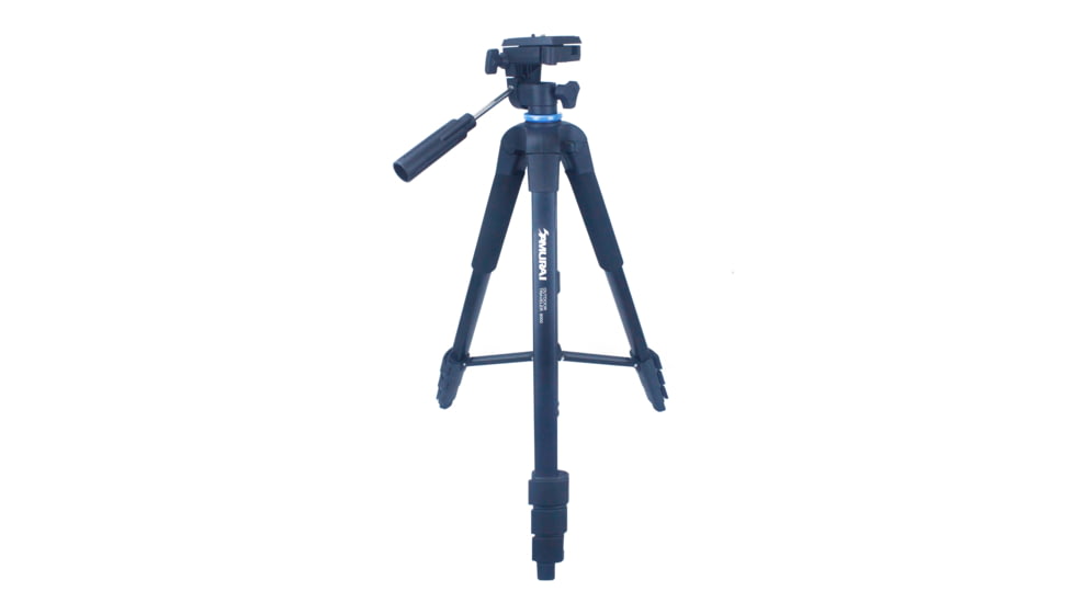 EDEMO SAMURAI Traveller Outdoor 9000 w/ Pan/Tilt Head Tripod, Black, TVM9000, EDEMO1