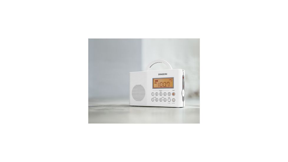 Sangean AM/FM, Digital Tuning, Water Resistant to JIS7 Standard