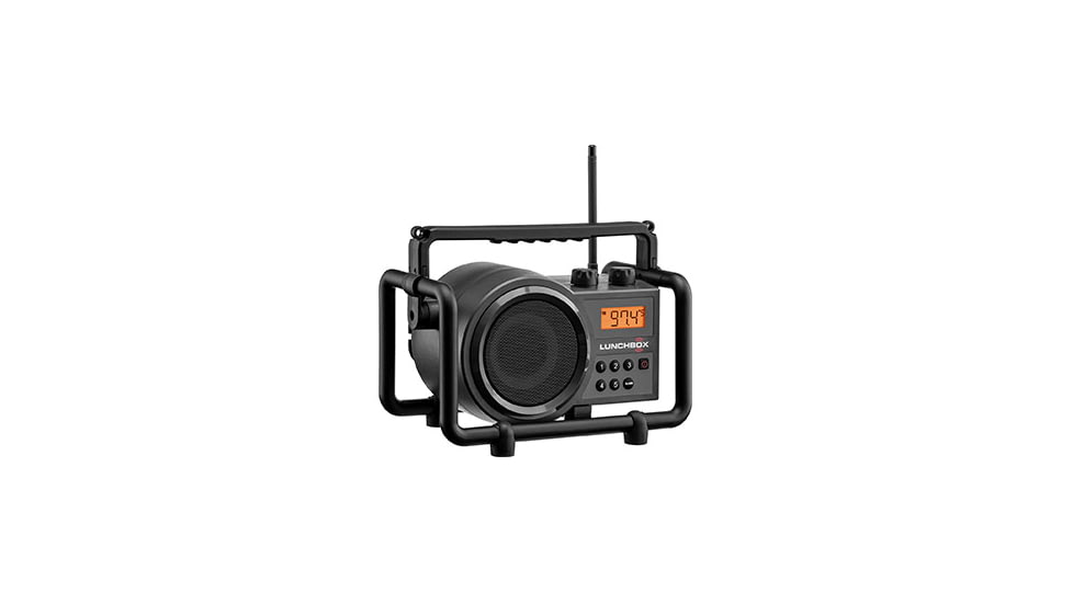 Sangean Compact AM / FM Ultra Rugged Radio, Iron Gray-Black, SG-102