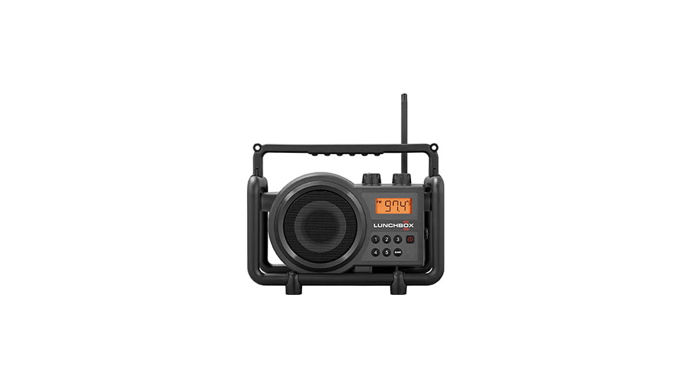 Sangean Compact AM / FM Ultra Rugged Radio, Iron Gray-Black, SG-102