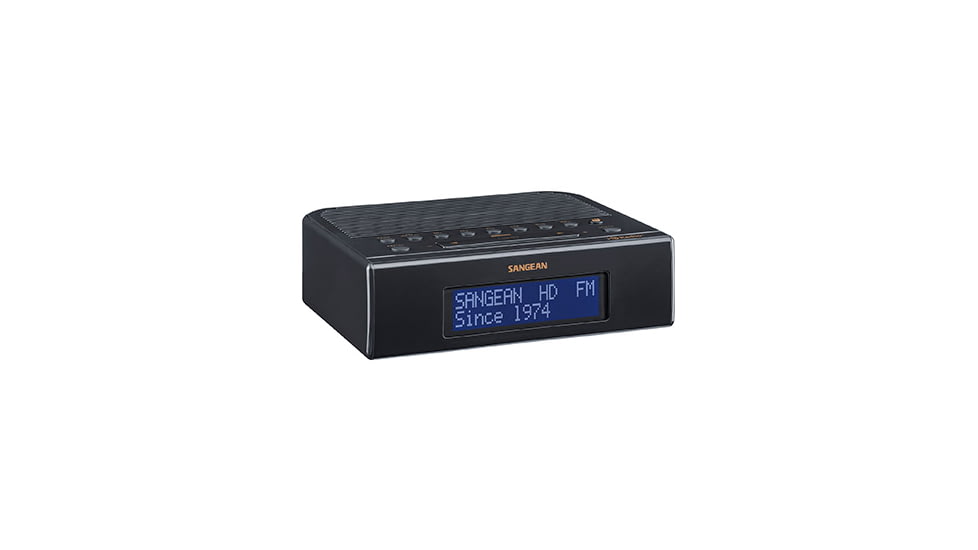 Sangean HD Radio / FM-RBDS / AM Clock Radio, Dark Gray, SG-114