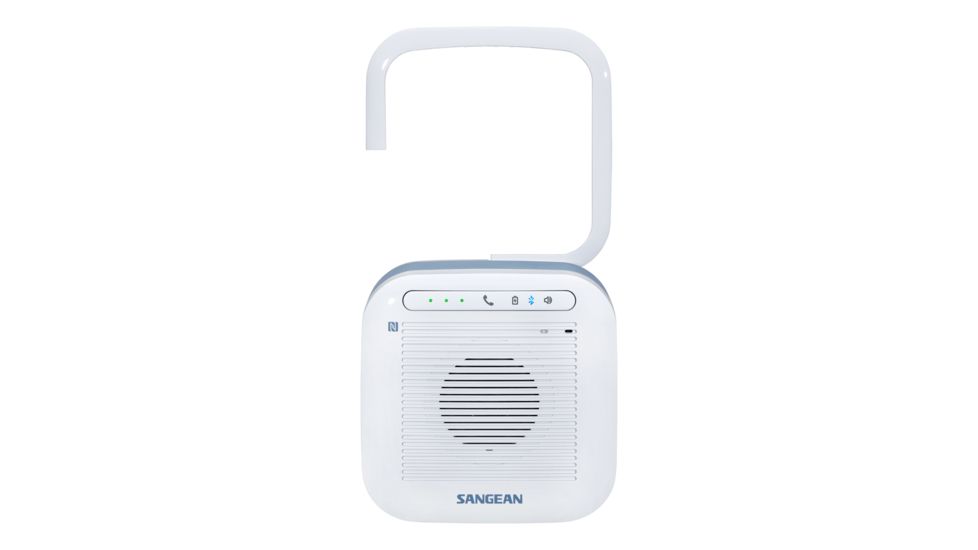 Sangean Portable Waterproof Bluetooth Speaker, White, Small H200