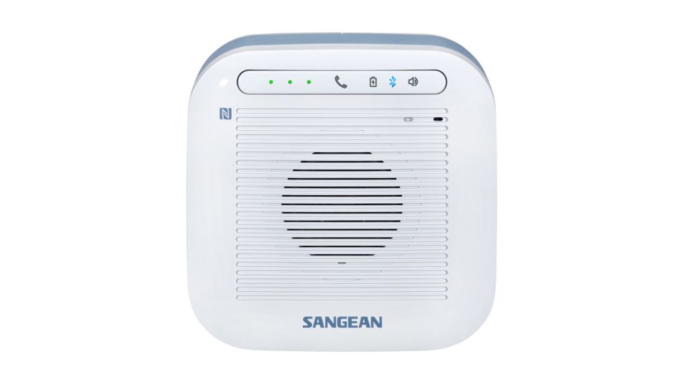 Sangean Portable Waterproof Bluetooth Speaker, White, Small H200