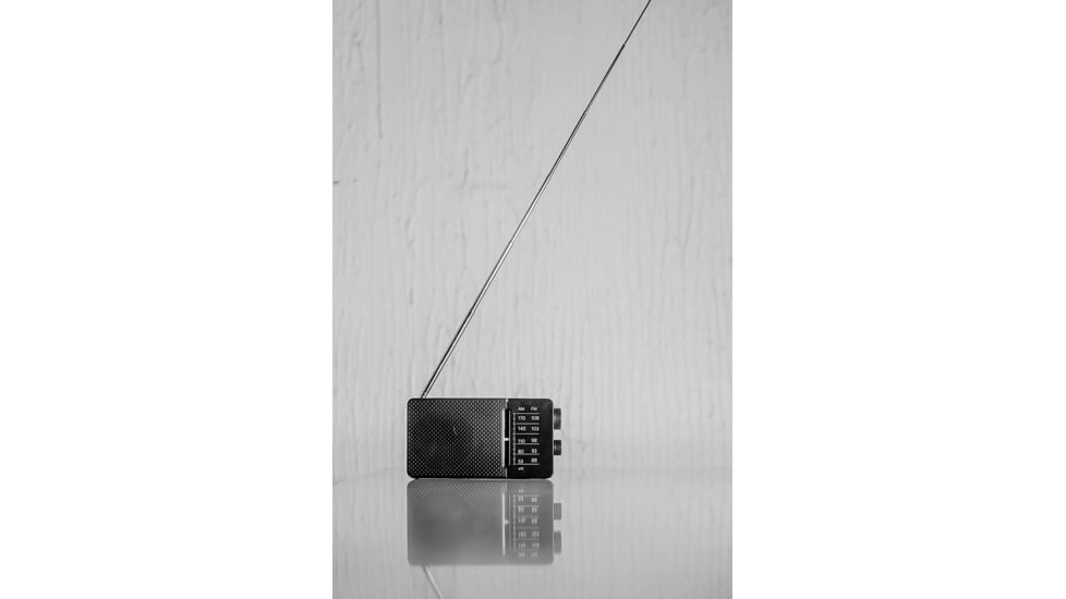Sangean SR-36 Pocket Radio, Black, 5.25 x 2.75 x 1.30, SR-36