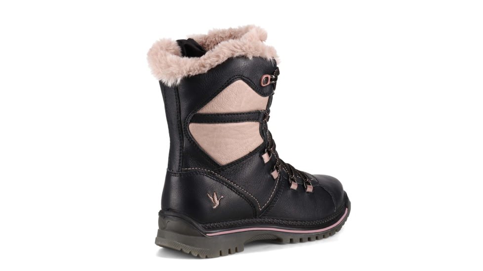 Santana Canada Majesta3 Leather Winter Boot - Womens, Black Pink, 11, MAJESTA3BLACK PINK11