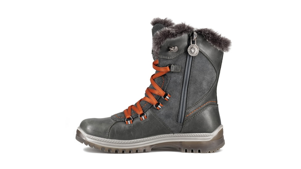 Santana Canada Majestaluxe Lea Med Shoes - Womens, Dark Grey/Rust, 6, 68906805709