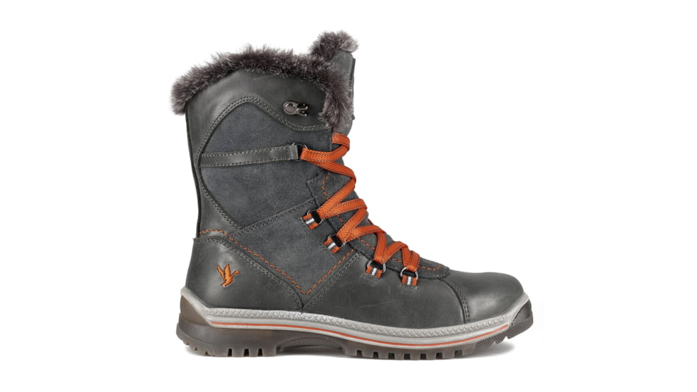 Santana Canada Majestaluxe Lea Med Shoes - Womens, Dark Grey/Rust, 6, 68906805709