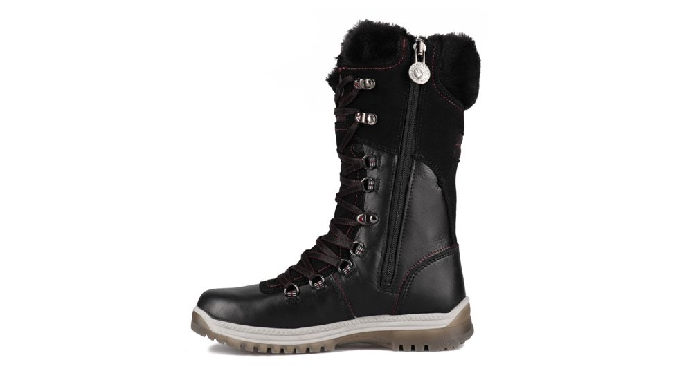 Santana Canada Marinda Lea Med Shoes - Womens, Black/Burgundy, 8, 68906806140