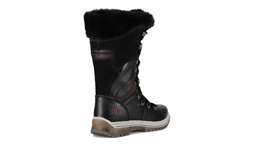 Santana Canada Marinda Lea Med Shoes - Womens, Black/Burgundy, 8, 68906806140