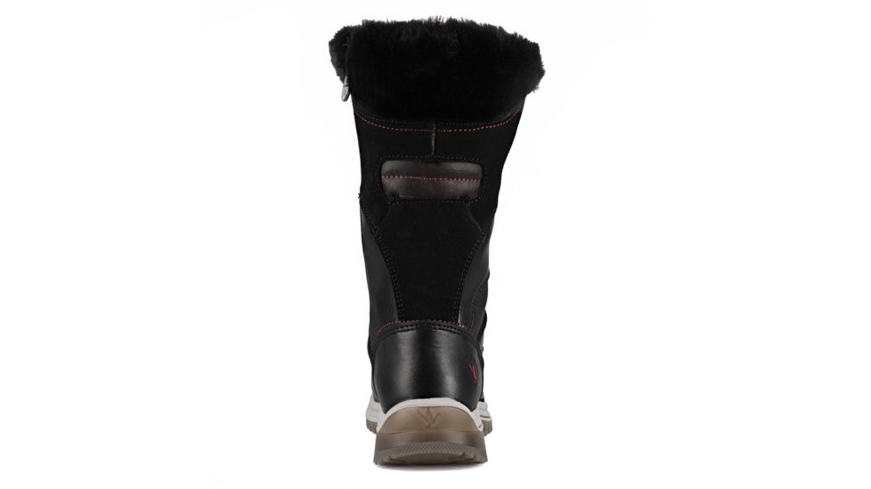 Santana Canada Marinda Lea Med Shoes - Womens, Black/Burgundy, 8, 68906806140