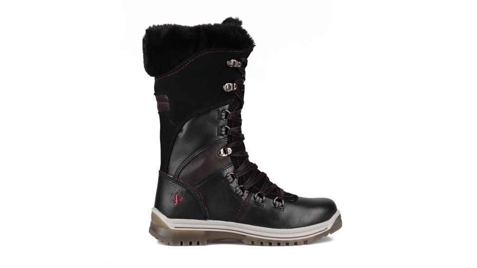 Santana Canada Marinda Lea Med Shoes - Womens, Black/Burgundy, 8, 68906806140