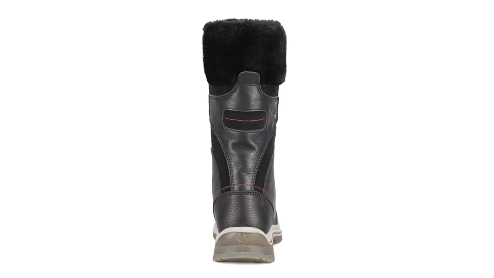 Santana Canada Marlowe High Shaft Winter Boots - Womens, Black/Burgundy, 8, MARLOWEBLACK / BURGUNDY8
