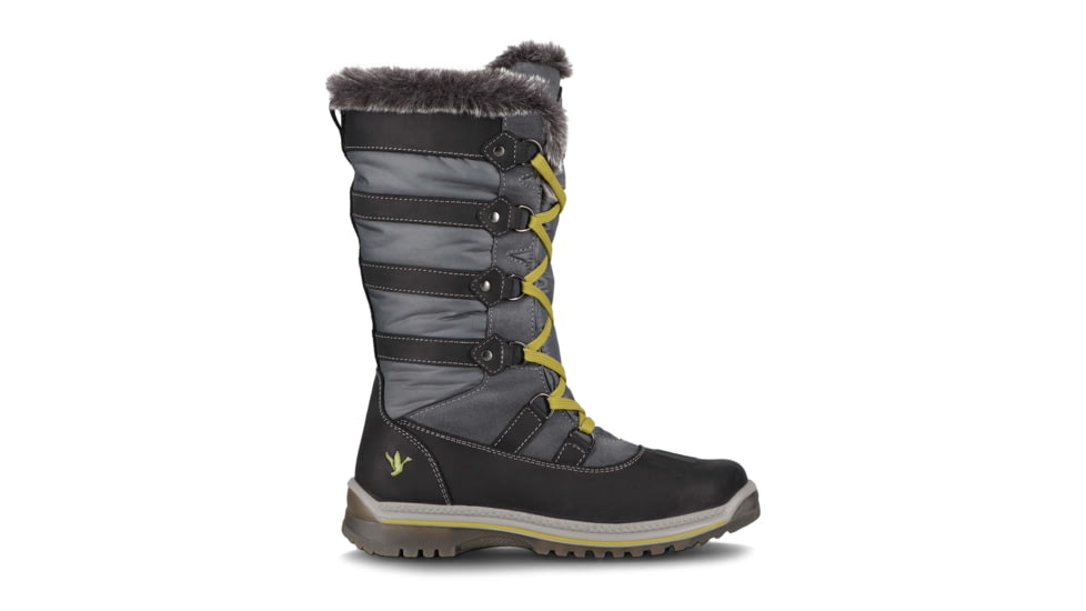 Santana Canada Marlyna High Shaft Winter Boot - Womens, Black Grey, 7, MARLYNABLACK GREY7
