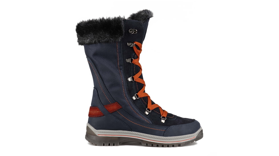 Santana Canada Micah High Shaft Winter Boot - Womens, Navy Rust, 8, MICAHNAVY RUST8