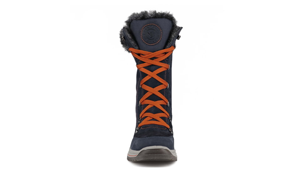 Santana Canada Micah High Shaft Winter Boot - Womens, Navy Rust, 8, MICAHNAVY RUST8