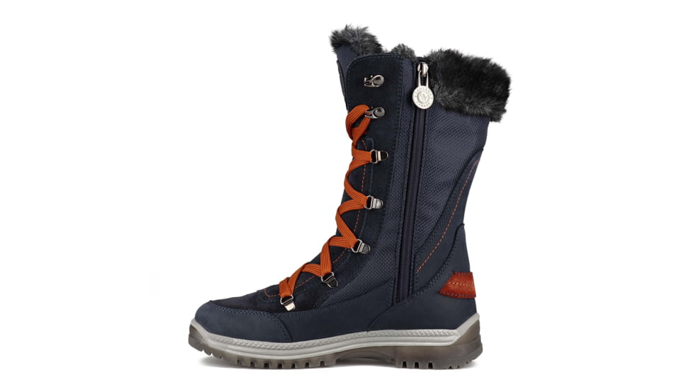Santana Canada Micah High Shaft Winter Boot - Womens, Navy Rust, 8, MICAHNAVY RUST8