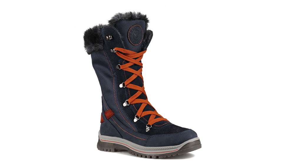 Santana Canada Micah High Shaft Winter Boot - Womens, Navy Rust, 8, MICAHNAVY RUST8