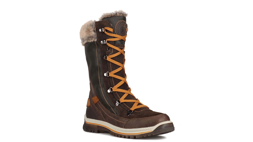 Santana Canada Micah High Shaft Winter Boot - Womens, Olive/Mustard, 6, MICAHOLIVE / MUSTARD6