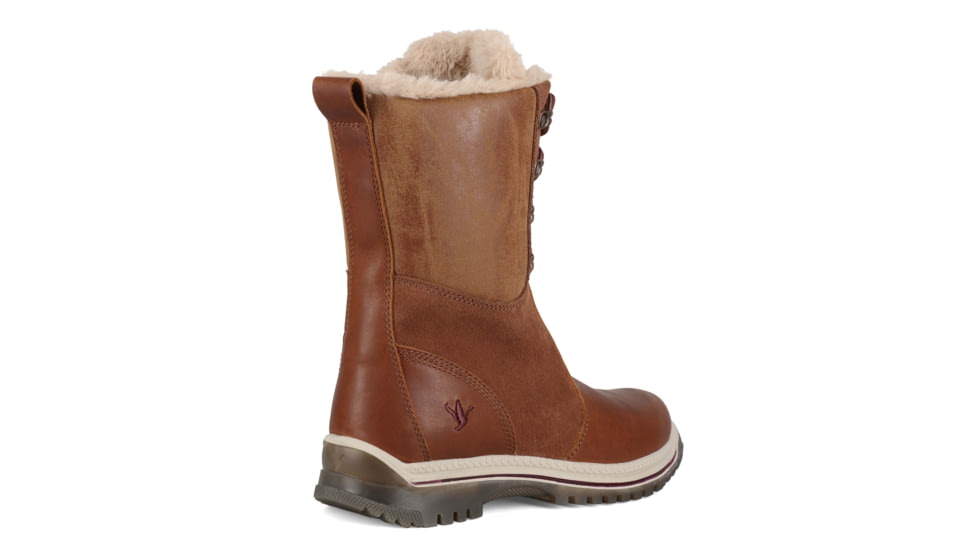 Santana Canada Misaluxe Leather Winter Boot - Womens, Cognac Burgundy, 9, MISALUXECOGNAC BURGUNDY9