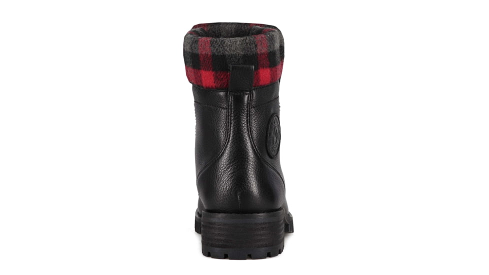 Santana Canada Niko Winter Hiker Boots - Womens, Black/Plaid, 9, NIKOBLACK / PLAID9