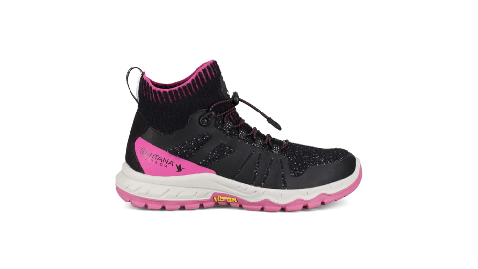 Santana Canada Tallon Waterproof Trail Runner Boots - Womens, Black/Fuschia, 11, TALLONBLACK / FUSCHIA11