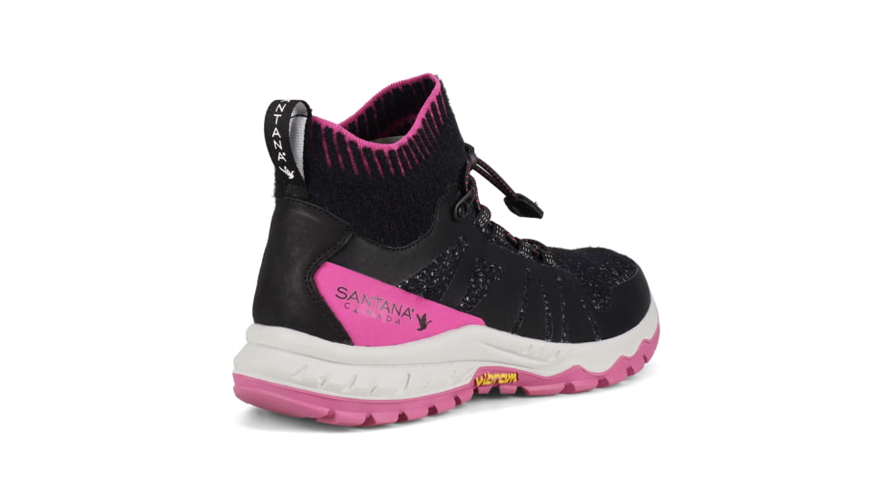 Santana Canada Tallon Waterproof Trail Runner Boots - Womens, Black/Fuschia, 11, TALLONBLACK / FUSCHIA11