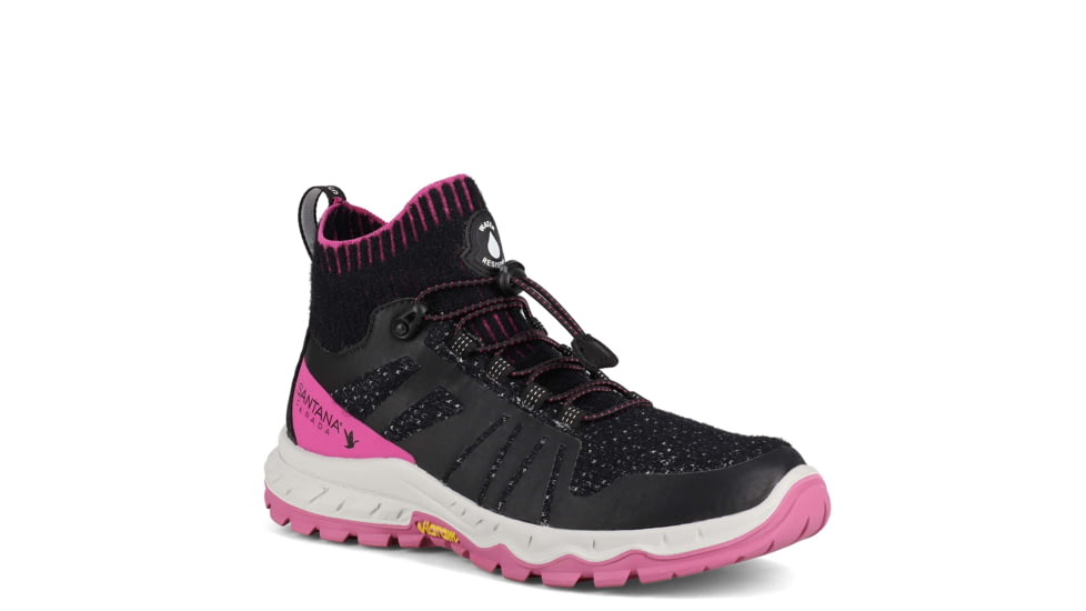 Santana Canada Tallon Waterproof Trail Runner Boots - Womens, Black/Fuschia, 11, TALLONBLACK / FUSCHIA11