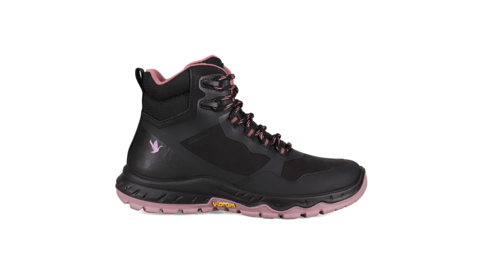 Santana Canada Tressa Waterproof Trail Runner Boots - Womens, Black/Black/Rose, 7, TRESSABLACK/BLACK/ROSE7