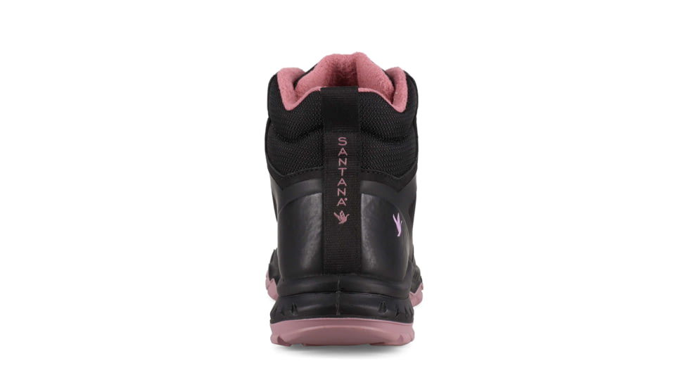 Santana Canada Tressa Waterproof Trail Runner Boots - Womens, Black/Black/Rose, 7, TRESSABLACK/BLACK/ROSE7