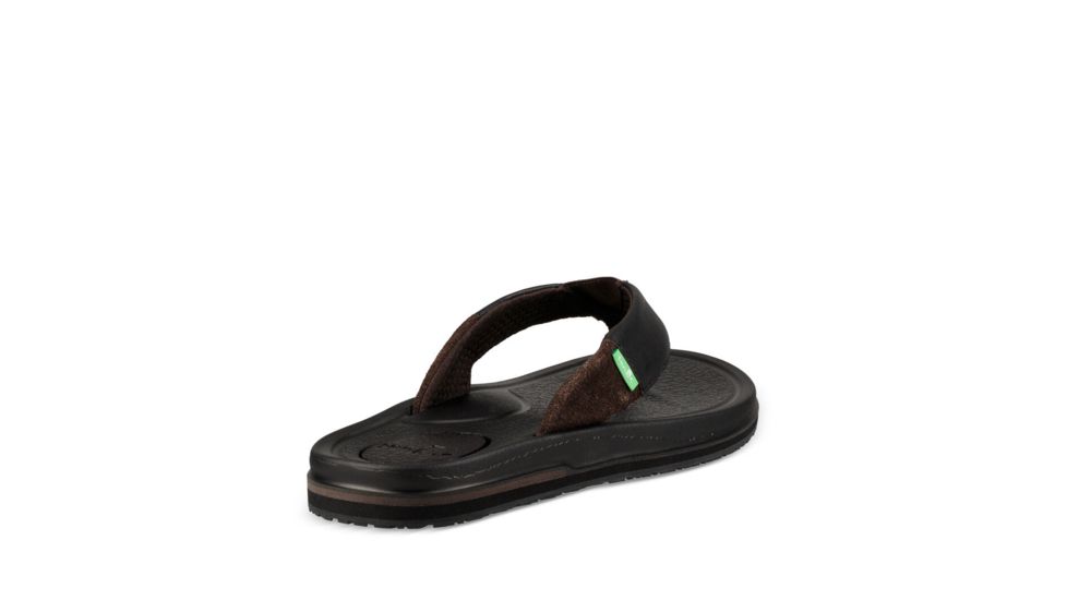 Sanuk Beer Cozy 3 Primo - Mens, Black, 12, 1105054-BLK-12