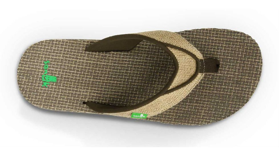 Sanuk Beer Cozy Double Jute Sandal - Men's-Natural-11 US-Medium