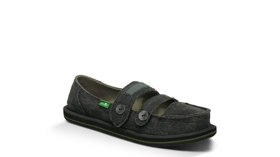 Sanuk Cadet Shoe - Women's-Black-5 US