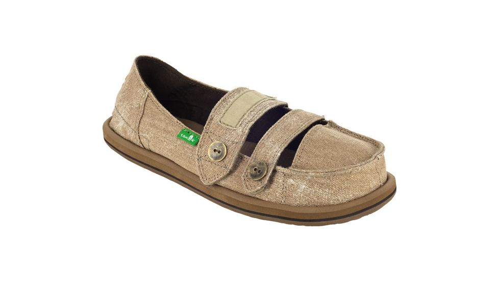 Sanuk Cadet Shoe - Women's-Khaki-5 US