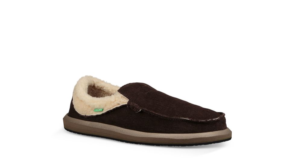 Sanuk Chiba Chill - Mens, Dark Brown, 08, 1094602-DKB-08