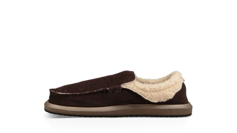 Sanuk Chiba Chill - Mens, Dark Brown, 08, 1094602-DKB-08