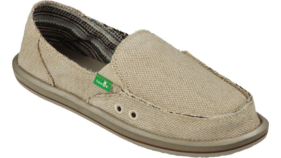 Sanuk Donna Hemp - Women's, Natural, 10, SWF1160-NAT-10
