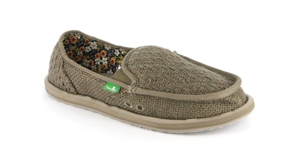Sanuk Donna Hemp - Olive 9