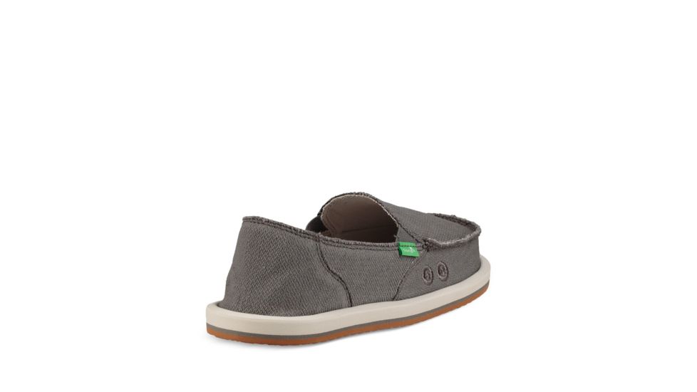 Sanuk Donna Hemp - Womens, Charcoal Grey, 08, 1094449-CLGY-08