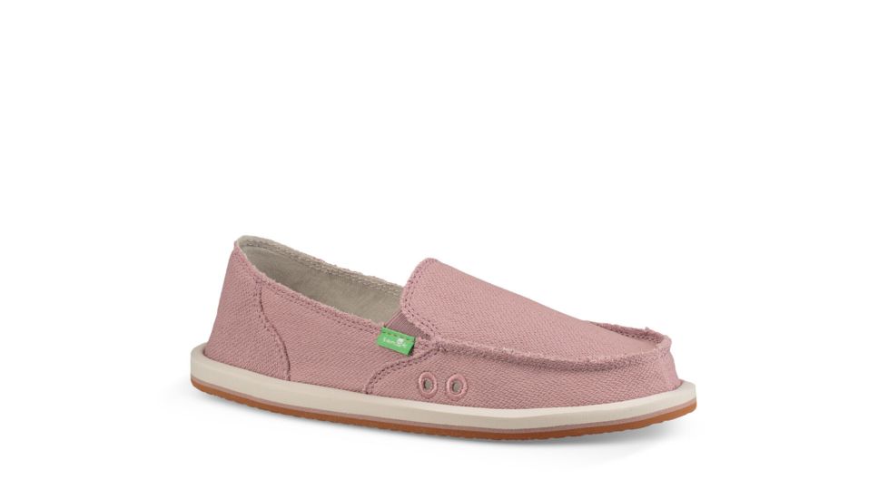 Sanuk Donna Hemp - Womens, Woodrose, 09, 1094449-WDR-09