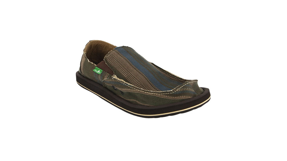 Sanuk Donny Casual Shoe - Men's-Black-11 US