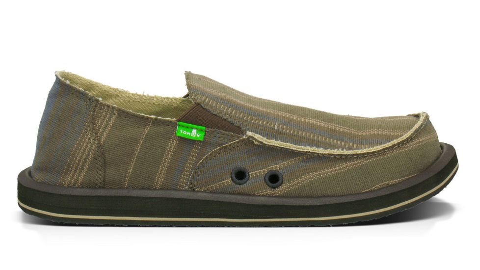 Sanuk Donny Casual Shoe - Mens-Blue-Medium-10 US