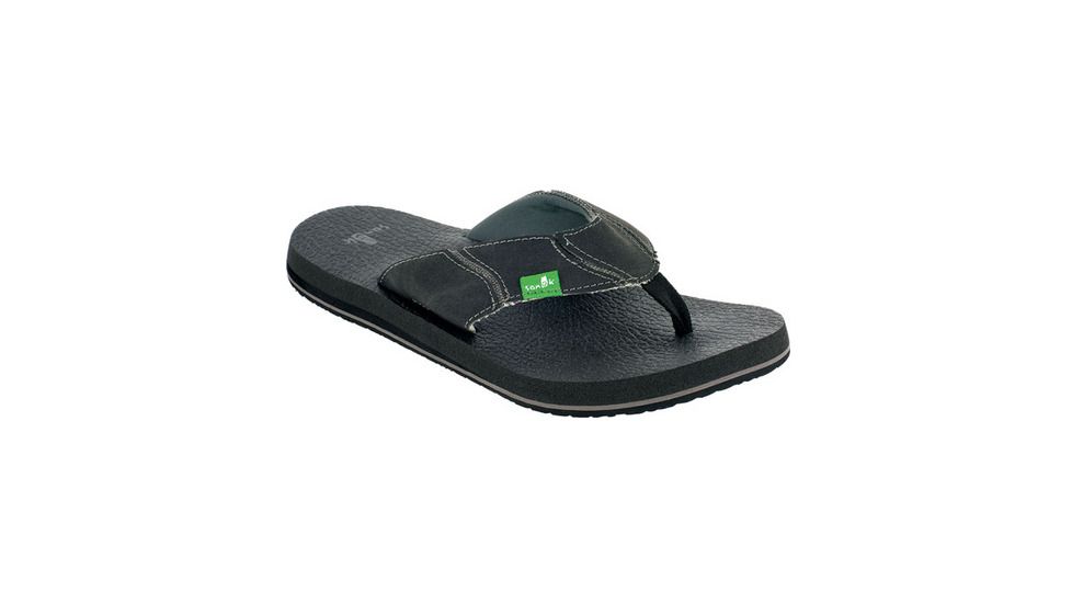 Sanuk Fault Line Sandal - Men's-Charcoal-12 US