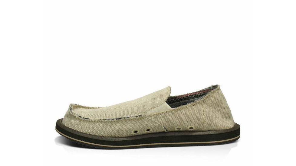 Sanuk Hemp Casual Shoes - Mens, Natural, 13, SMF1010-NAT-13