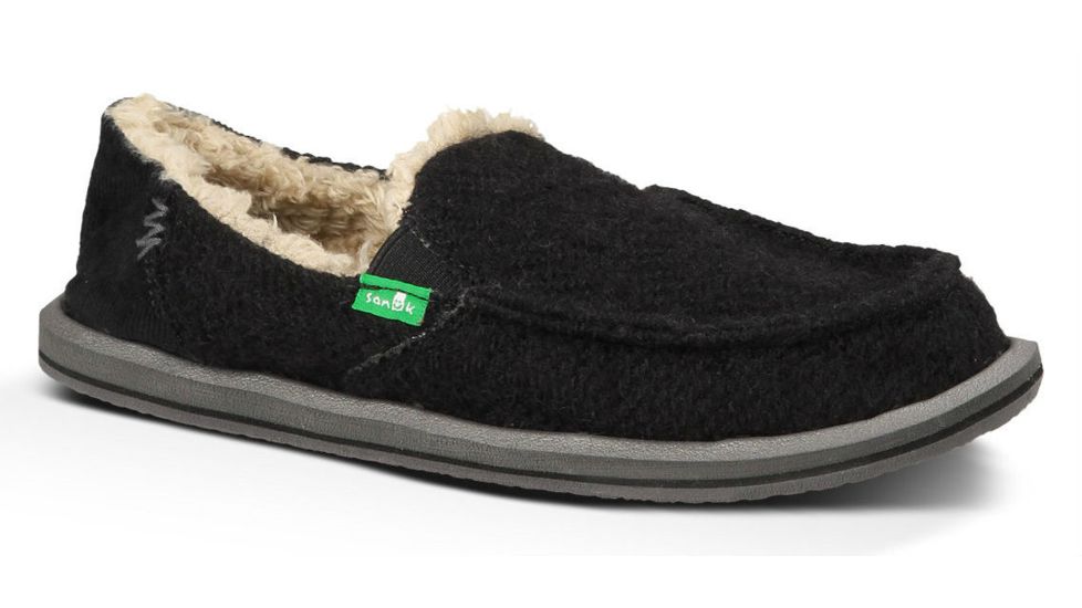 Sanuk Kimbrrr Camp Shoe - Women's-Black-Medium-6 US