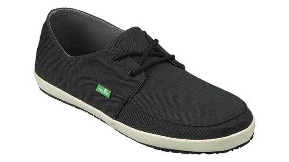Sanuk Knock Out Casual Shoe - Mens-Dusty Black-Medium-10 US