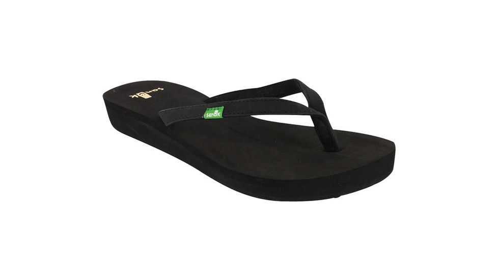 Sanuk Nirvana Sandal - Women's-Black-5 US